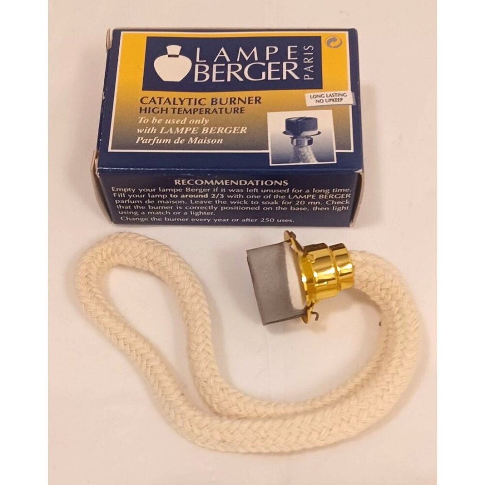 Rare Vintage Lampe Berger Paris Oil Lamp France Art Nouveau Deco Style New w Box - Picture 4 of 16